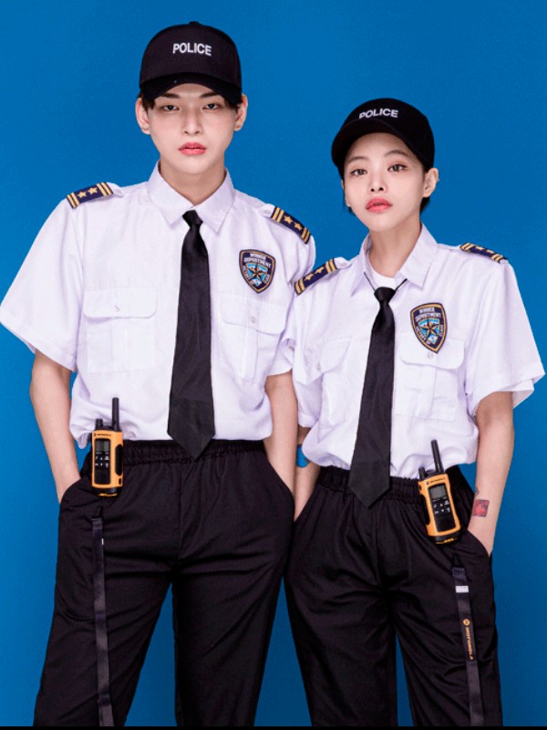 백색 반팔남방